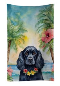 Cocker Spaniel Luau Kitchen Towel Dish Cloths Guest Hand Towel Decorative Bathroom Towel for Face,Tea, Dishcloth, Kitchen and Bath (Default: Default)